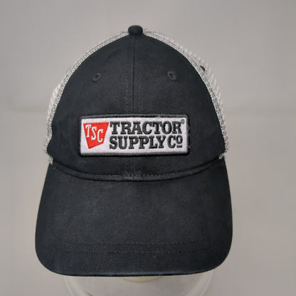 Tractor Supply Co. Snapback Trucker Hat Black OSFM Mesh Back Colorblock