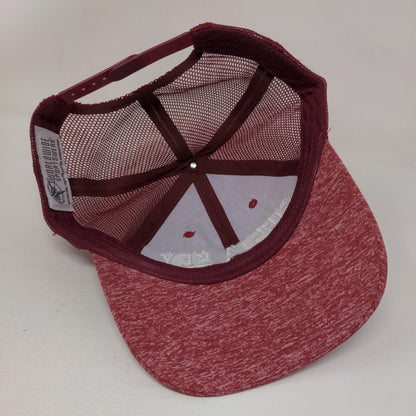 Siesta Key Florida Snapback Mesh Back Trucker Hat Red One Size 6 Panel