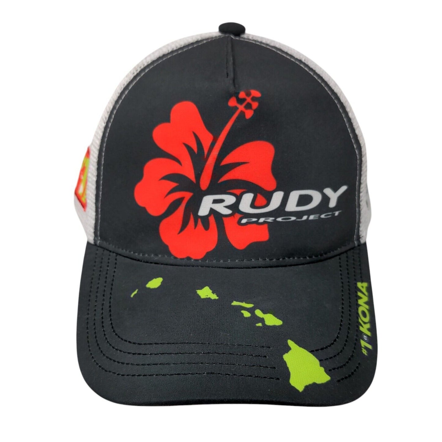 Rudy Project Snapback Trucker Hat Multi One Size Hibiscus Mesh Back