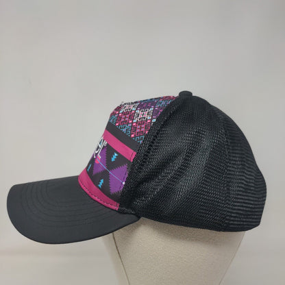 Troxel Snapback Trucker Hat Multicolor OSFM Adjustable Embroidered Aztec Print
