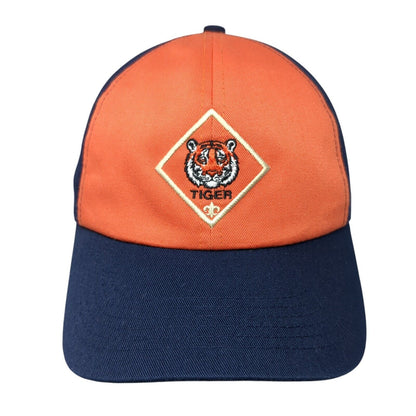 Tiger Boy Scouts of America Strapback Hat Multicolor M/L Adjustable Embroidered