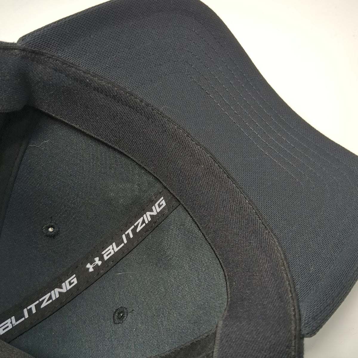 Under Armour Baseball Cap Black XL Freedom American Flag Logo Stretch Fit Hat