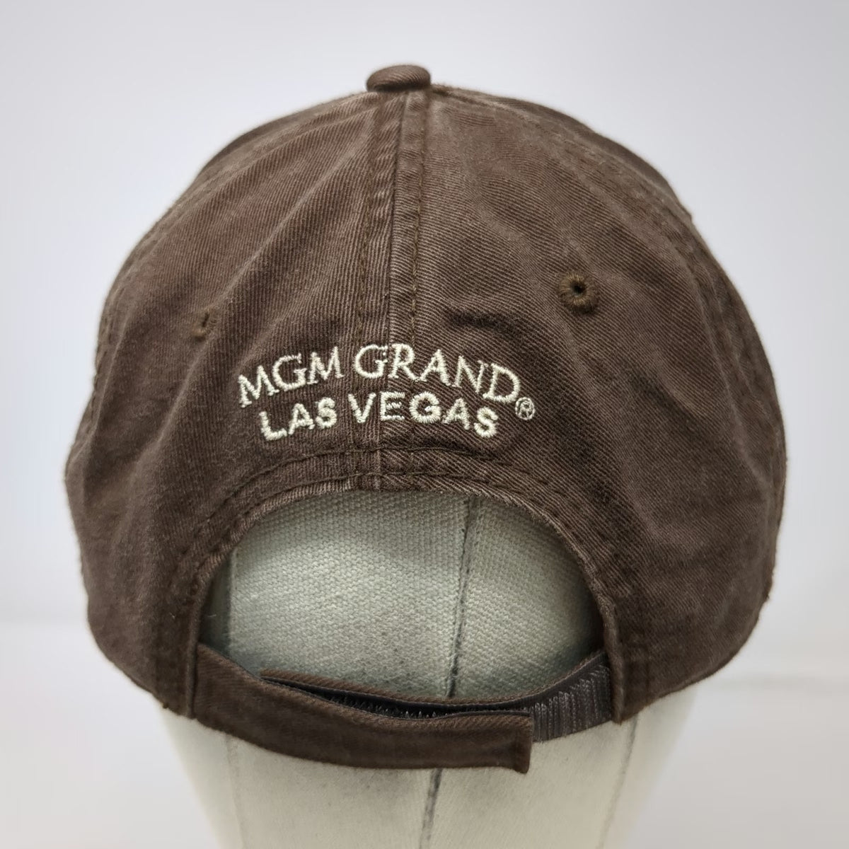 Rainforest Cafe Baseball Cap Brown One Size MGM Grand Las Vegas Hat Strapback