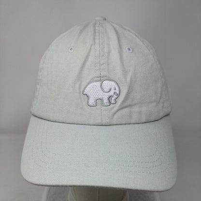 Elephant Ivory Ella Slideback Hat Gray One Size Embroidered 6 Panel