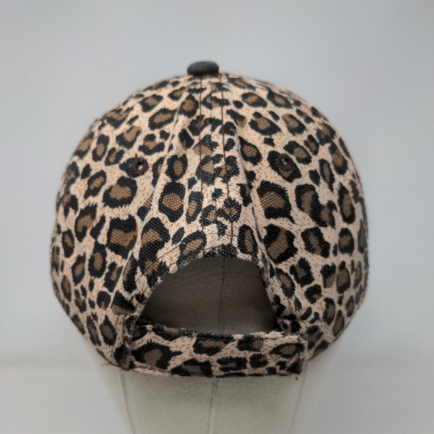 I'll Bring The Alcohol Strapback Hat Multicolor One Size Animal Print