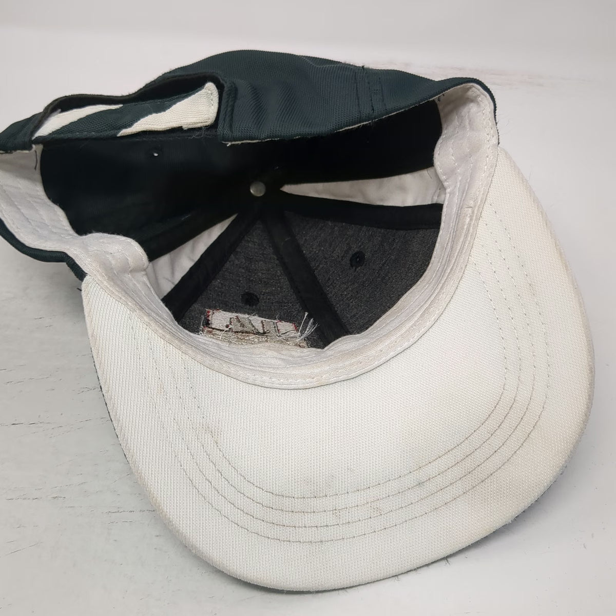 Sport-Tek Baseball Cap Black White One Size Strapback L4 Trailer Sales Idaho Hat