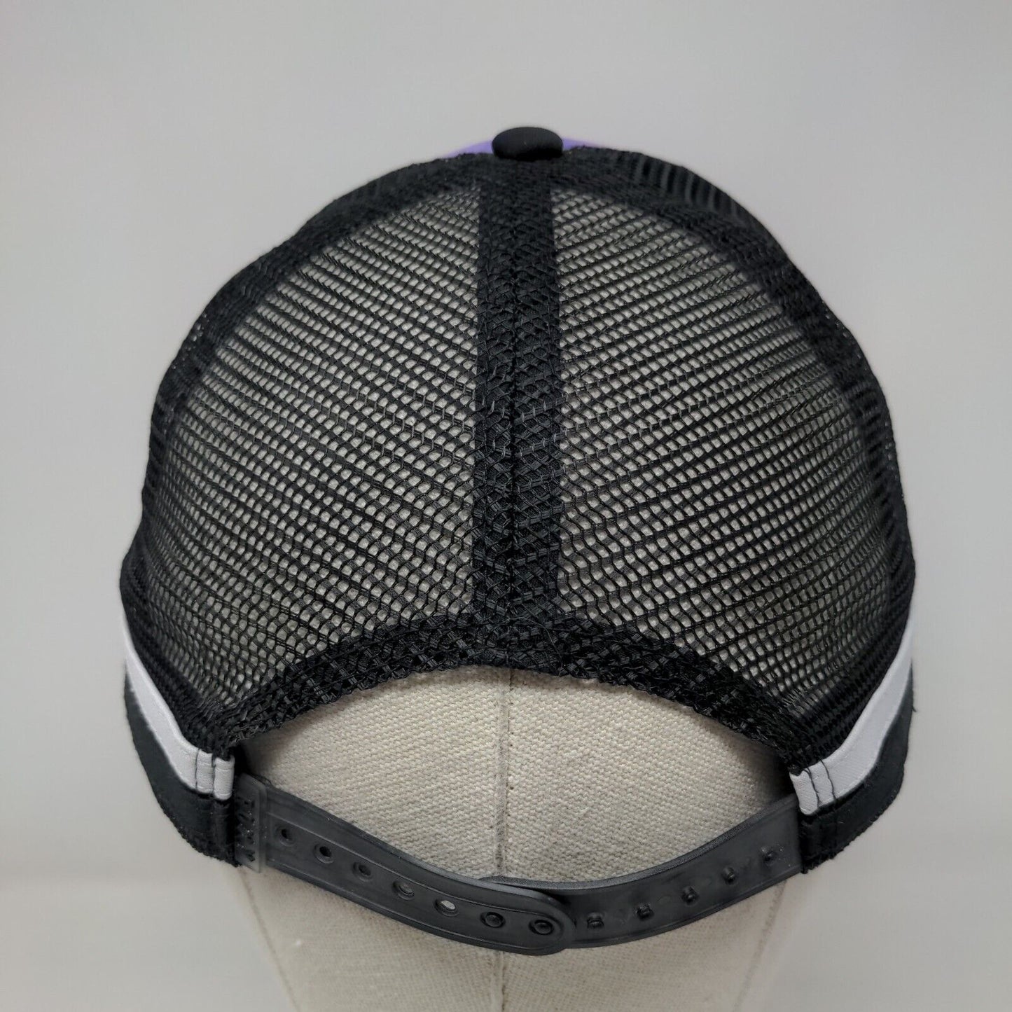 Sel De Mer Snapback Trucker Hat Multicolor One Size Adjustable Mesh back ROXY