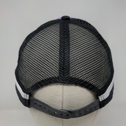 Sel De Mer Snapback Trucker Hat Multicolor One Size Adjustable Mesh back ROXY