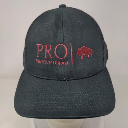 PRO Pearl River Off Road Mesh Back Trucker Hat Black Adult Outdoor Cap