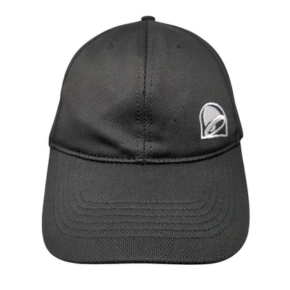 Taco Bell Snapback Hat Black One Size Adjustable Embroidered 6 Panel