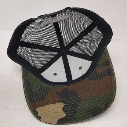 Victory Archery Trucker Hat Green Black Red White One Size Camo Snapback Mesh