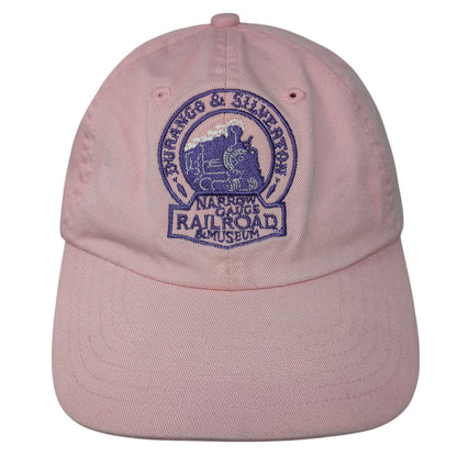 Durango and Silverton Narrow Gauge Railroad & Museum Baseball Cap Pink One Size