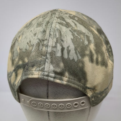 Truesage Snapback Hat One Size Green Beige Camouflage Embroidered Logo Cap