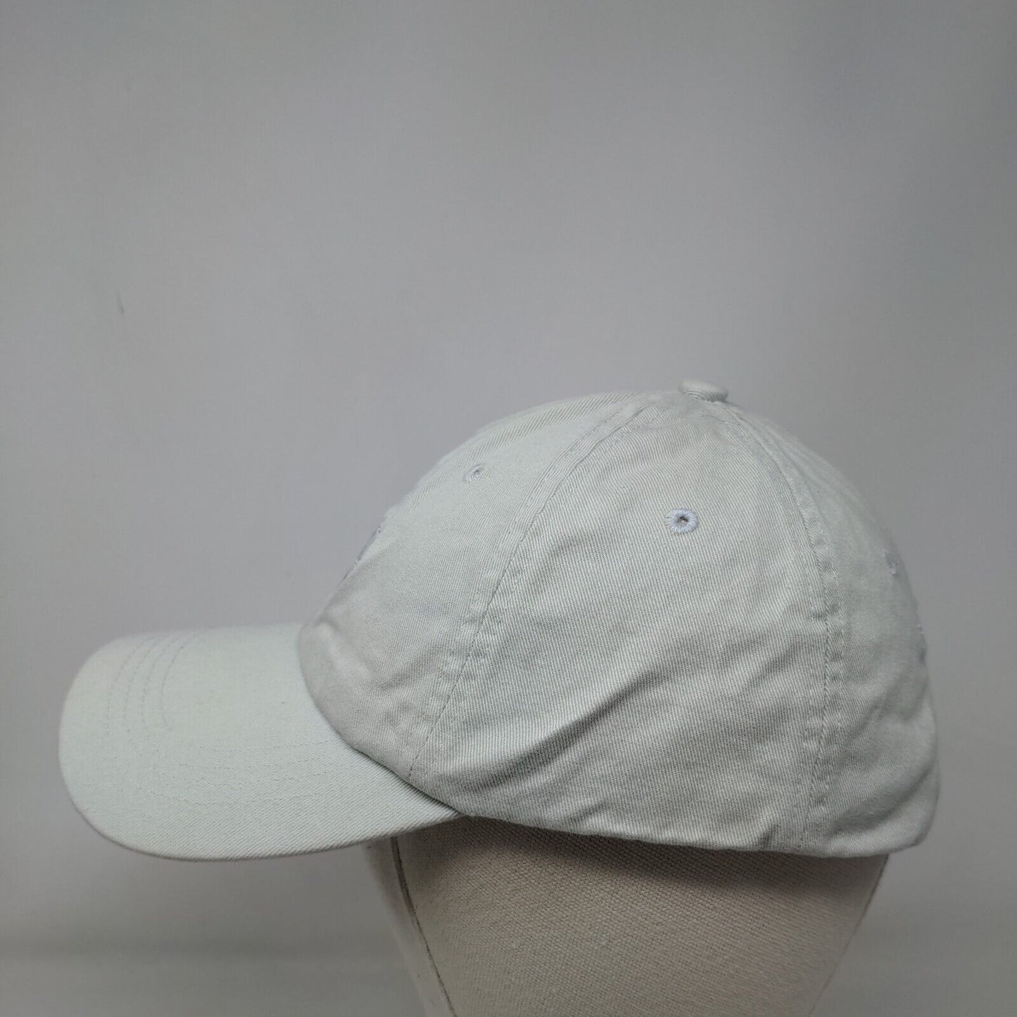 Elephant Ivory Ella Slideback Hat Gray One Size Embroidered 6 Panel