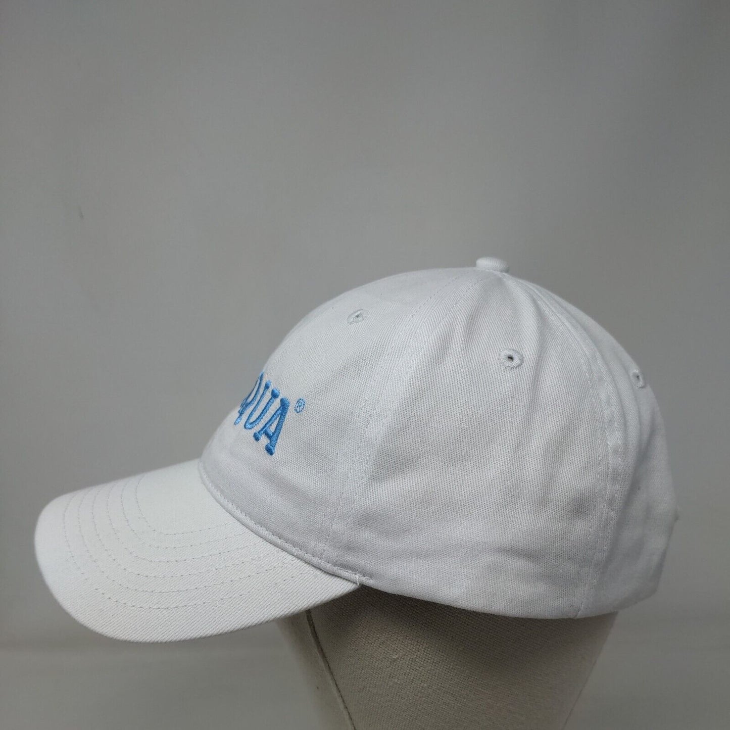 Coaqua Slideback Hat White One Size Adjustable Embroidered Fersten Worldwide