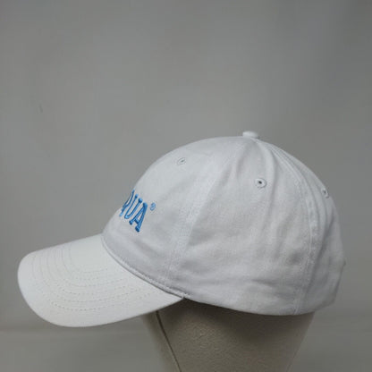 Coaqua Slideback Hat White One Size Adjustable Embroidered Fersten Worldwide