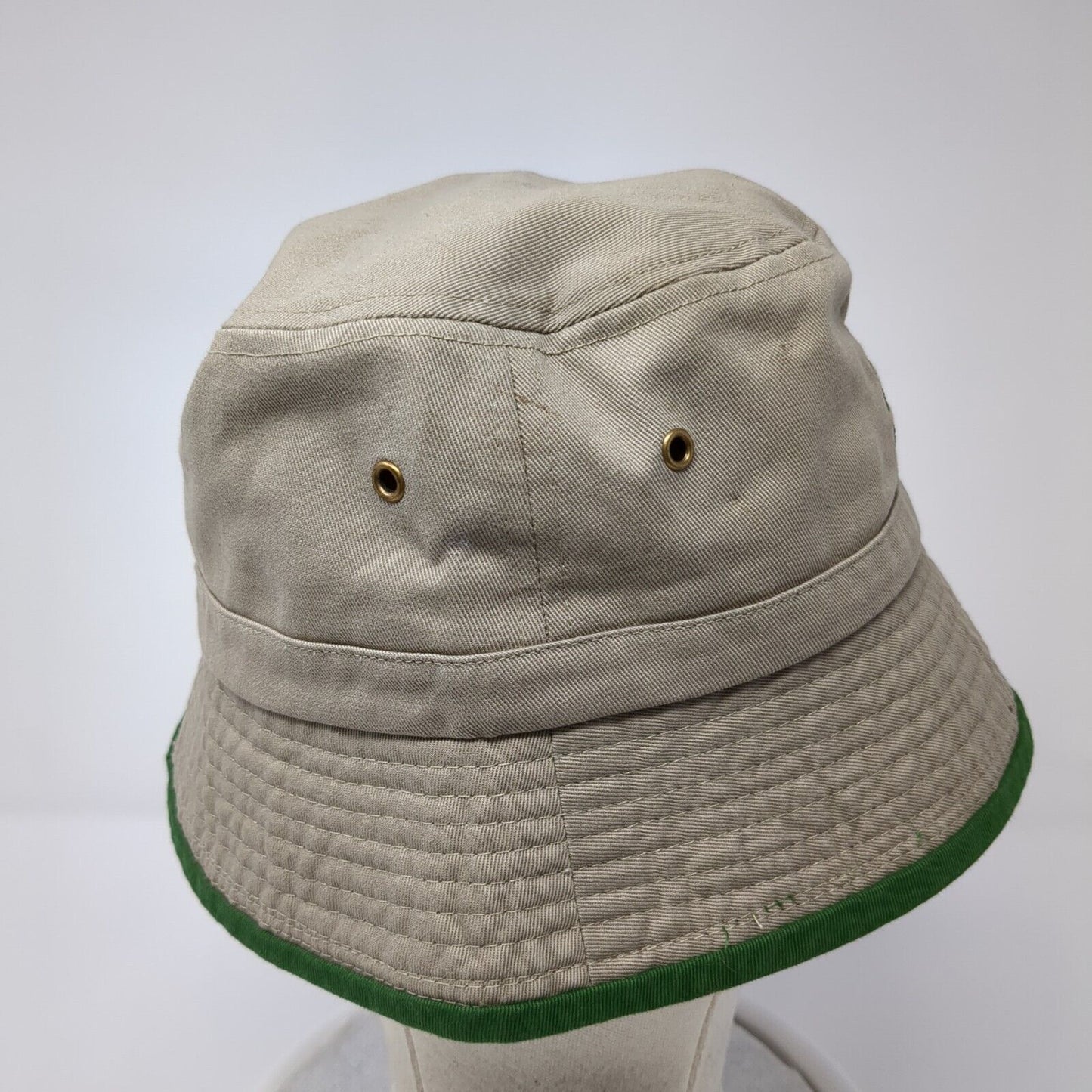 Missouri Botanical Garden Bucket Hat Tan One Size Embroidered Hit Wear