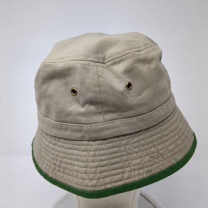 Missouri Botanical Garden Bucket Hat Tan One Size Embroidered Hit Wear