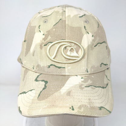 QuikSilver Edition Fitted Hat Camouflage One Size Embroidered Vented Holes