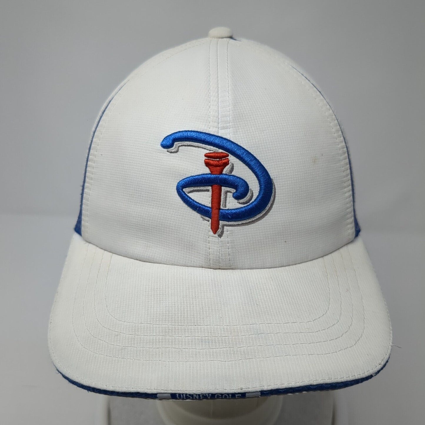 Disney's Magnolia Strapback Golf Hat White OS Adjustable Classic Cut UPF50 Ahead