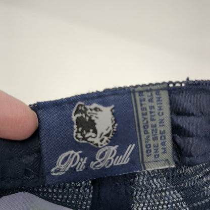 Bicycle Snapback Trucker Hat Multi One Size Tie Dye Mesh Back Pit Bull