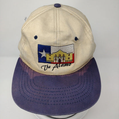 The Alamo Snapback Hat Multi OSFA Embroidered Colorblock 6 Panel