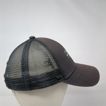 Cohorts Strapback Mesh Back Trucker Hat Gray One Size Port Authority