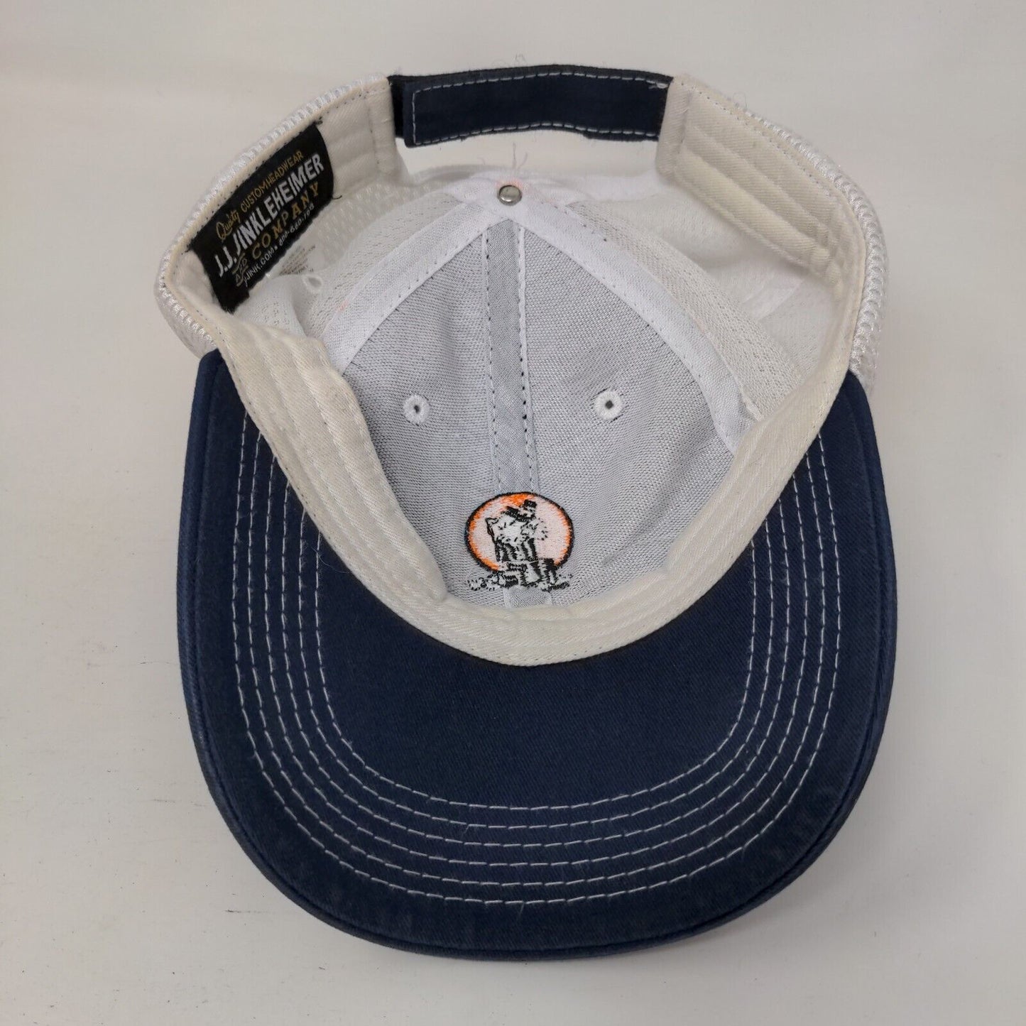 Big Dutchman Strapback Trucker Hat Blue OS Mesh Back JJ Jinkleheimer Farming