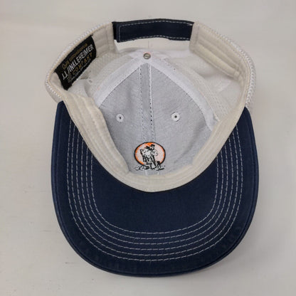 Big Dutchman Strapback Trucker Hat Blue OS Mesh Back JJ Jinkleheimer Farming
