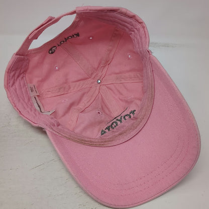 Toyota Baseball Cap Pink One Size Strapback Embroidered Logo Hat Cotton Car