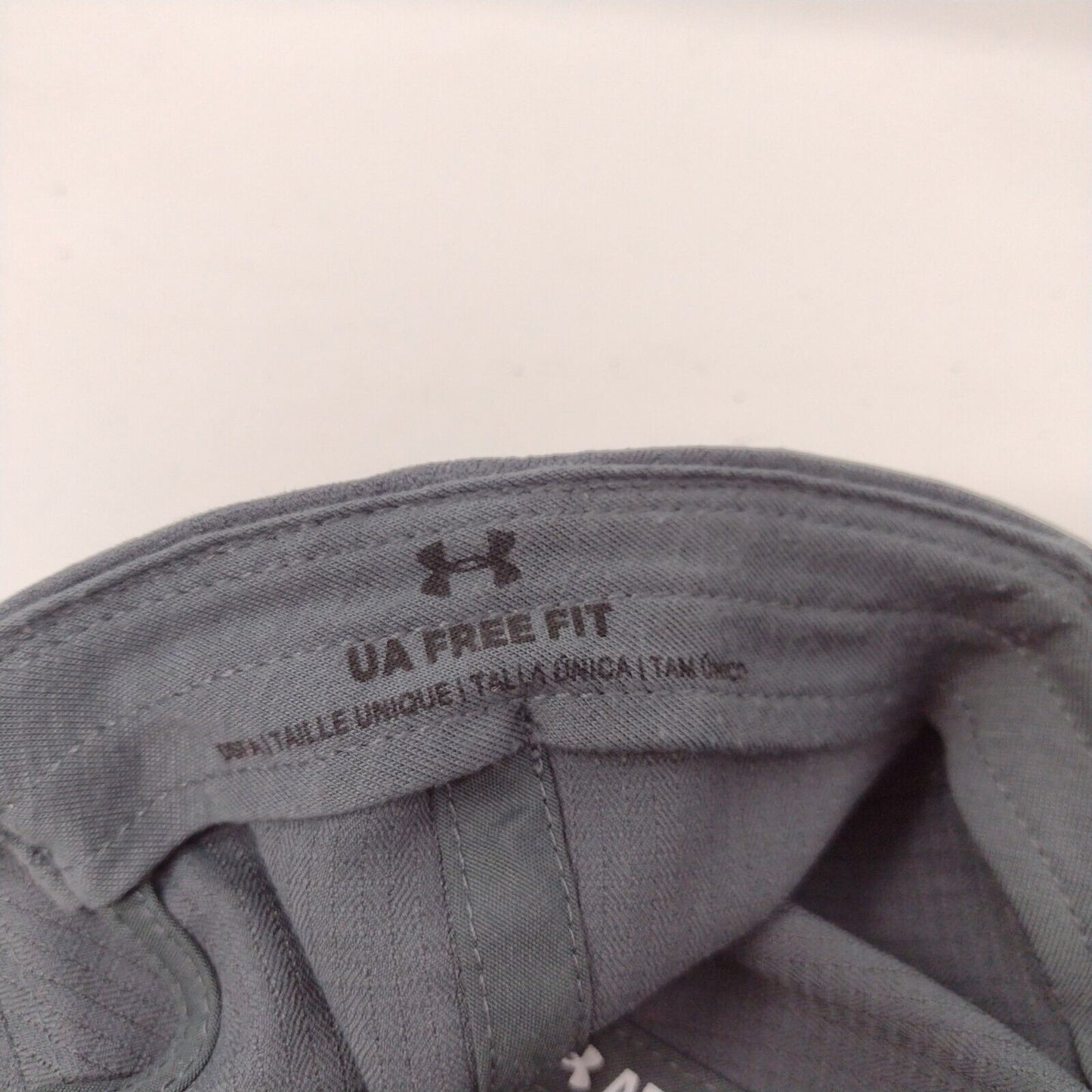 Under Armour Vent Strapback Hat Gray OSFA Free Fit Adjustable 6 Panel
