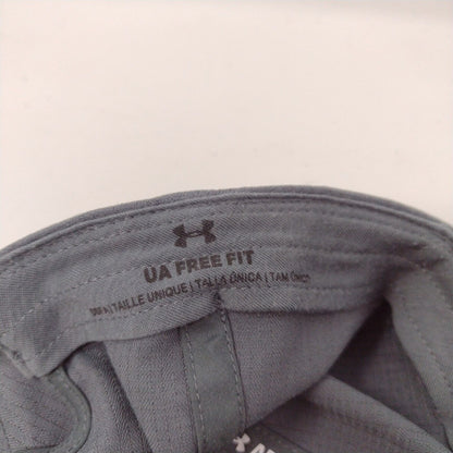 Under Armour Vent Strapback Hat Gray OSFA Free Fit Adjustable 6 Panel