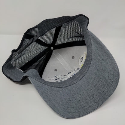 T.A. Of Southern Idaho Snapback Trucker Hat Gray One Size Mesh Back Richardson