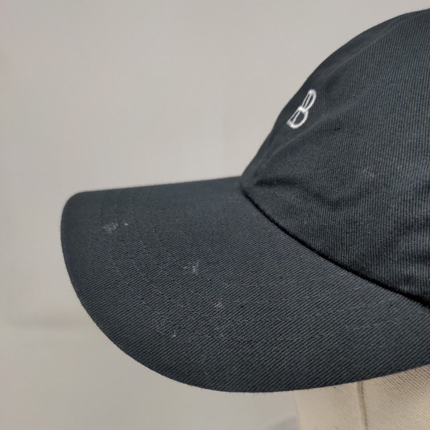 The Classics Yupoong Slideback Hat Black One Size Embroidered 6 Panel