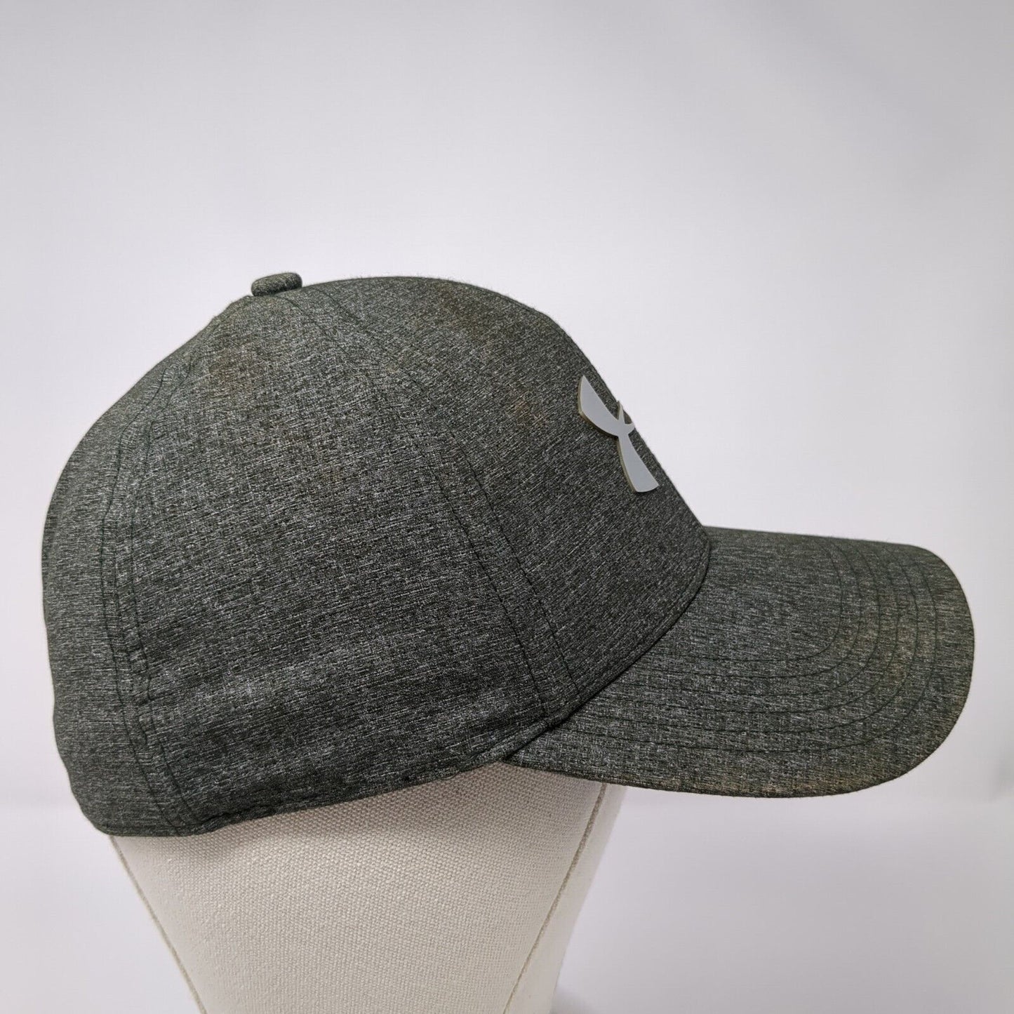 Under Armour Fitted Hat Green L/XL Classic Fit Coldswitch 6 Panel Polyester