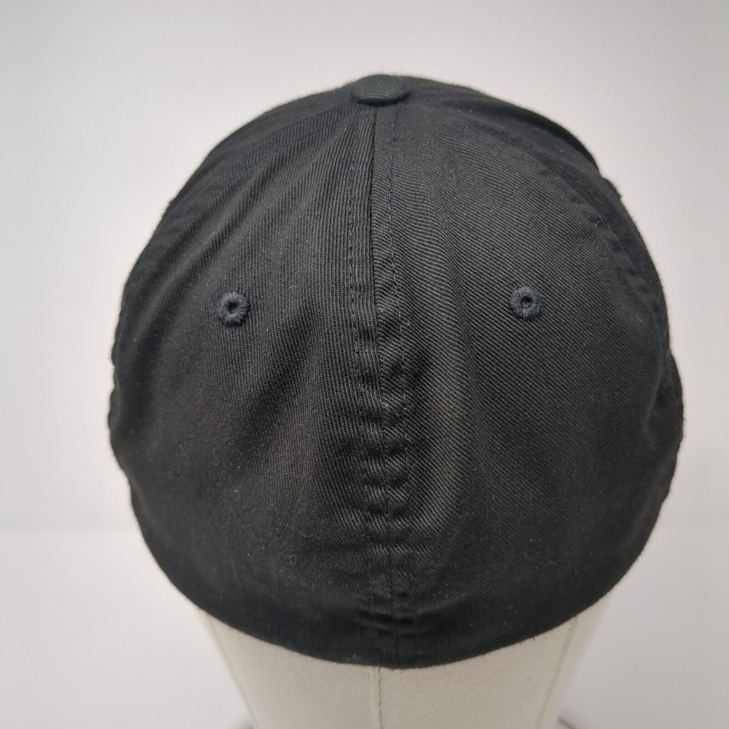 Wrench & Ratchet Fitted Hat Black L-XL Embroidered Stretch Flexfit