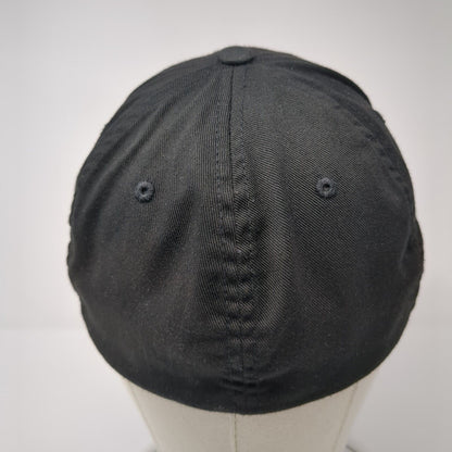 Wrench & Ratchet Fitted Hat Black L-XL Embroidered Stretch Flexfit