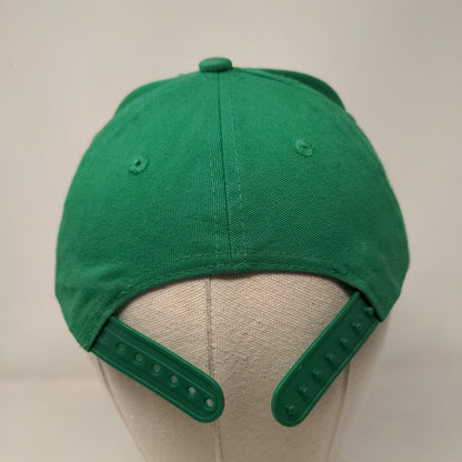 Minecraft Creeper Face Snapback Hat Green One Size Adjustable Embroidered Jinx