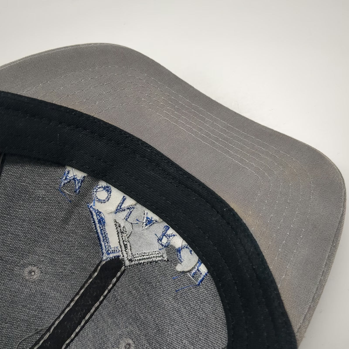 OC Snapback Gray One Size Monarch Custom Homes Mountain Logo Embroidery Hat