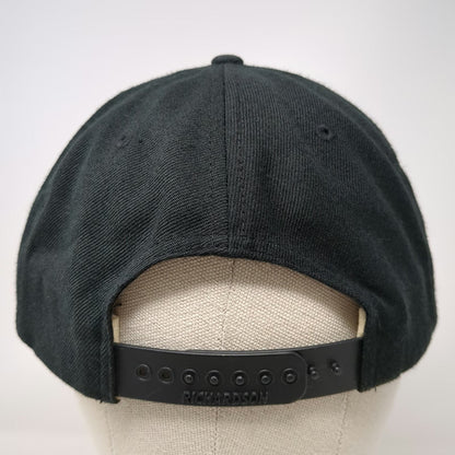 Richardson Snapback Black One Size Porter Brewing Co Brewery Patch Flat Brim Hat
