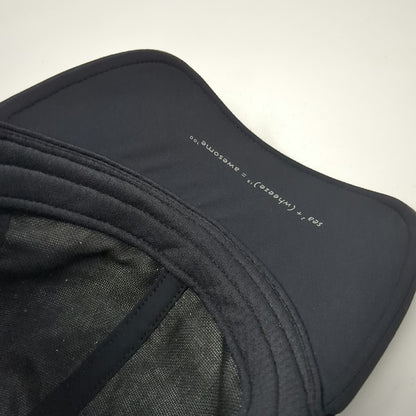 Lululemon Baseball Cap Black One Size Perforated SeaWheeze Reflective Runner Hat