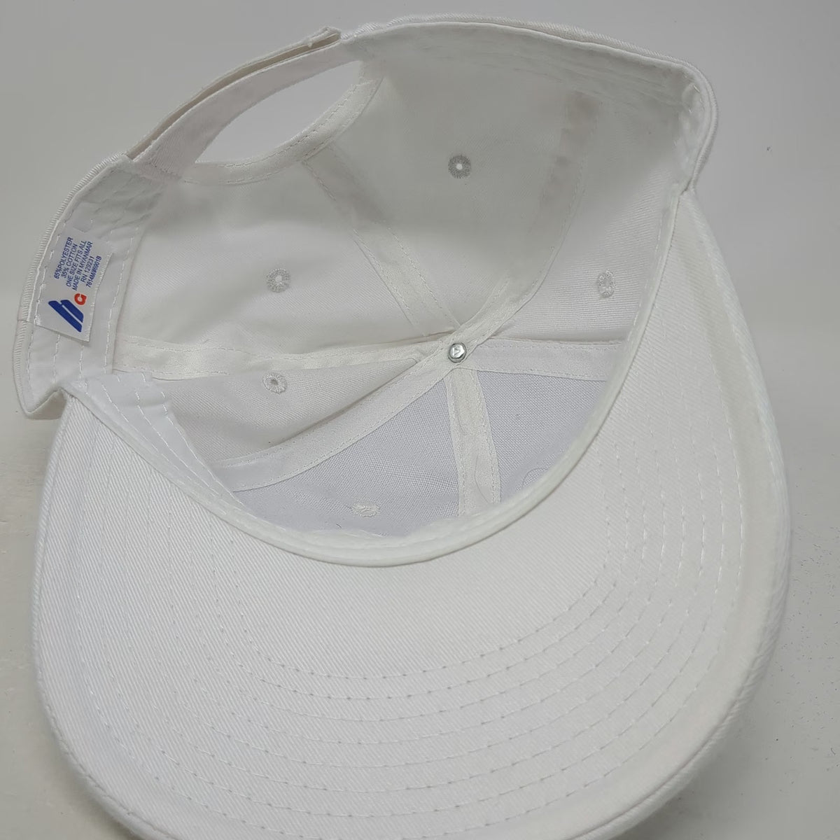 UKG Ultimate Kronos Group White Baseball Cap One Size Strapback Hat Logo Sewn