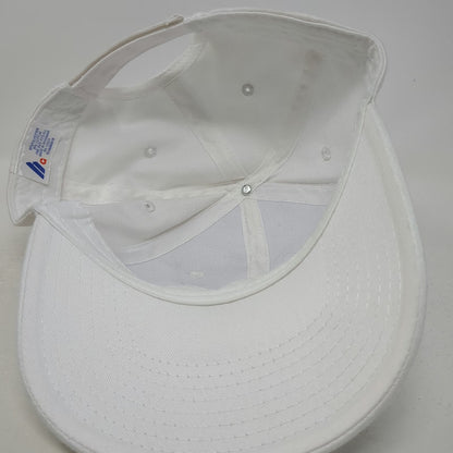 UKG Ultimate Kronos Group White Baseball Cap One Size Strapback Hat Logo Sewn