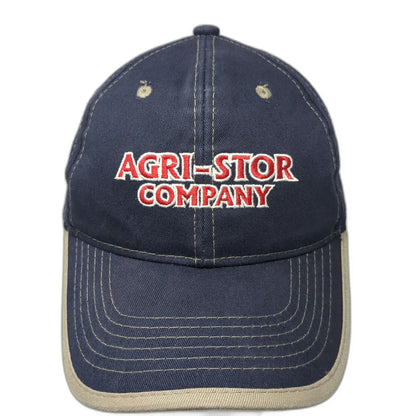 Agri-Stor Company Blue Baseball Cap One Size Strapback Hat Gellert Logo Stitch
