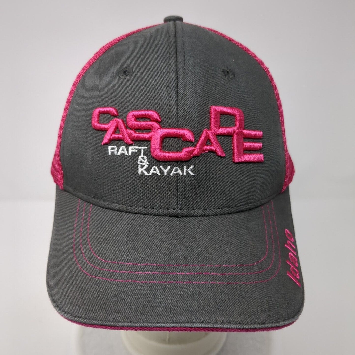 Cascade Raft & Kayak Idaho Payette River Snapback Trucker Hat Multi OS Mesh Vie