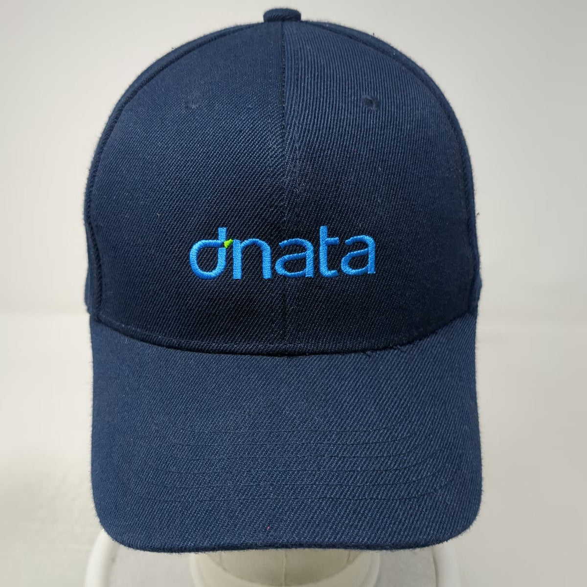 dnata Baseball Cap Blue One Size Strapback 6 Panel Acrylic Logo Aviation hat