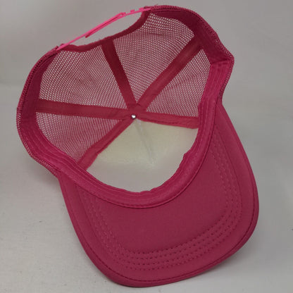 Ellie's Three-Esta Bling Snapback Mesh Back Trucker Hat Multi One Size