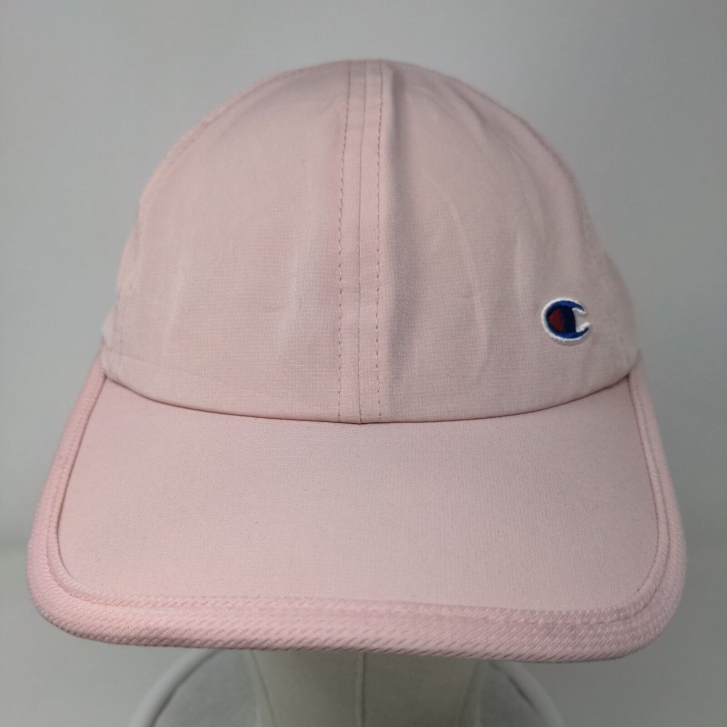 Champion Strapback Hat Pink OSFA Embroidered Logo Adjustable Outdoor