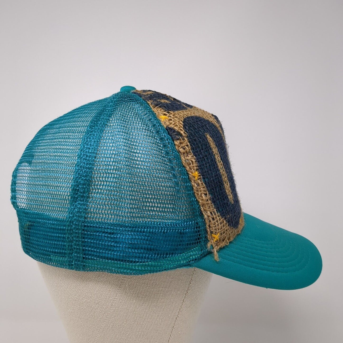 OES Wendy Busch Snapback Trucker Hat Multicolor One Size Adjustable Mesh Back