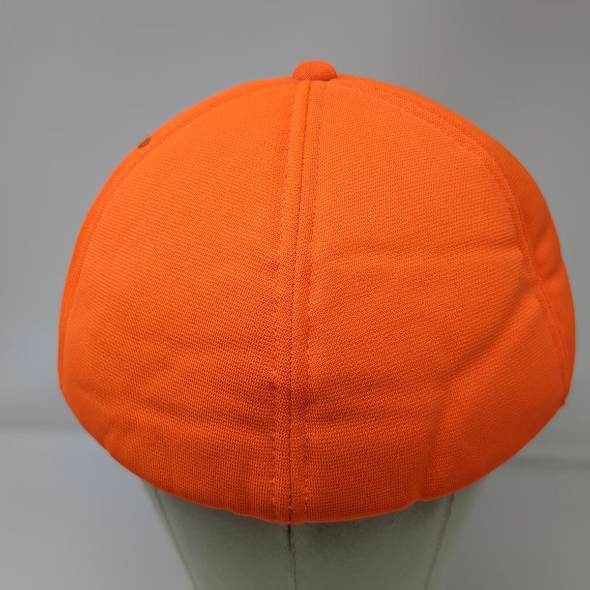 Baseball Cap Orange One Size Green Underbrim Blank Hat Solid Plain Hunting Gear